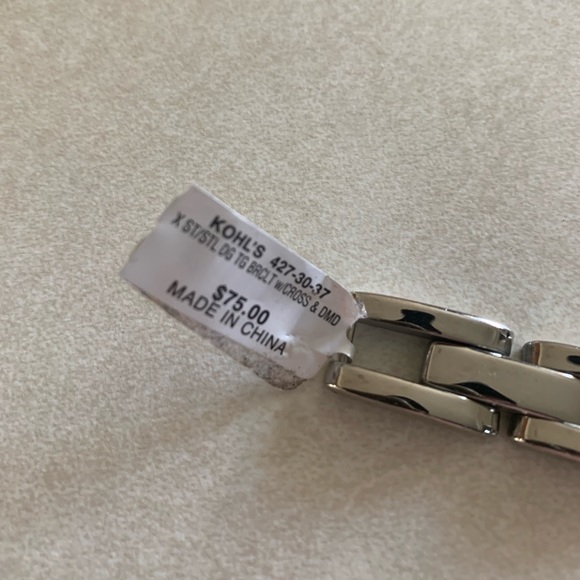 Stainless Steel “Cross” Bracelet - Picture 3 of 3